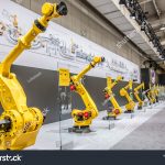 stock-photo-hannover-germany-april-fanuc-is-presenting-the-newest-generation-of-robots-at-the-1359447836